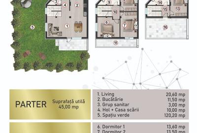 Casă cu 5 camere cu Canalizare în Metalurgiei - 11