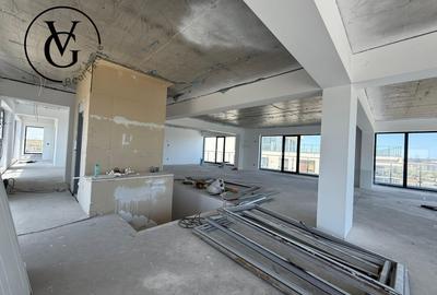 Penthouse - Vedere catre lac si mare - Terasa 250 mp -Mamaia Sat - 6