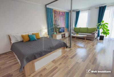 Apartament 1 camera, tip studio, Andrei Muresanu, parcare, bloc nou, balcon - 1