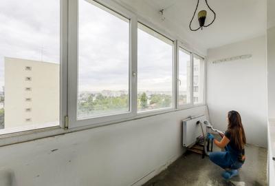 Vând Apt 3 cam Et 8/10 Bucur Obor Liber, Bl. Reabilitat, La Alb + Parchet si AC. - 29