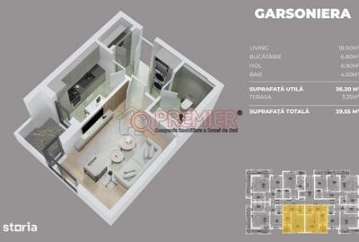 Garsonieră decomandată în Olteniței - 4