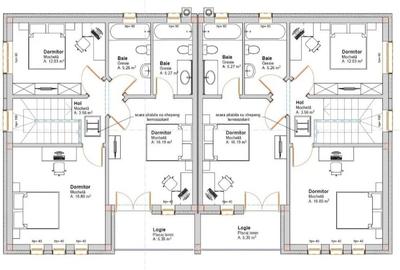 Teren in CHINTENI teren intravilan, 713 mp, cu proiect de DUPLEX - 4