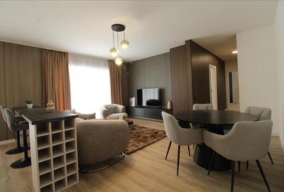 Penthouse cu 3 camere semidecomandat, mobilat în Florești - 1