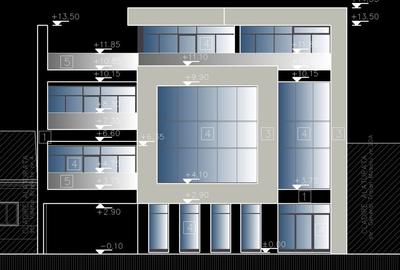Cladire / spatiu de inchiriat, Centrul Cluj - Napoca, S+P+2E+1EtR - 2