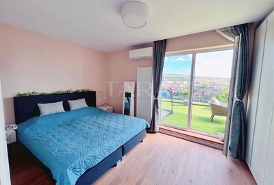 Penthouse cu 3 camere decomandat, mobilat în Iris - 4