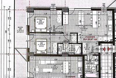 Apartament 3 camere, finisat lux, bloc nou, zona de Sud - 10