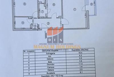 Apartament doua camere, decomandat, Tudor Vladimirescu - 8