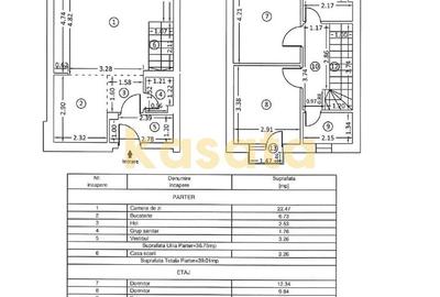 Casă individuală cu 3 camere cu Canalizare în Ștefăneștii de Jos - 23
