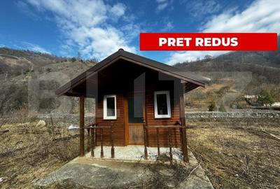 Teren intravilan cu cabanuta, 3797 mp, Valea Manastirii Ramet