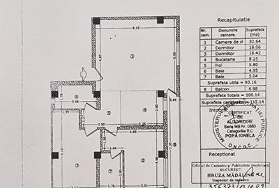 Apartament 3 camere Lux, zona Stefan cel Mare (Spital Colentina) - 13