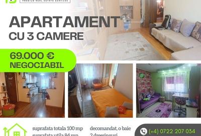 Apartament 3 camere in Pipirig str. Antoniu Secvens