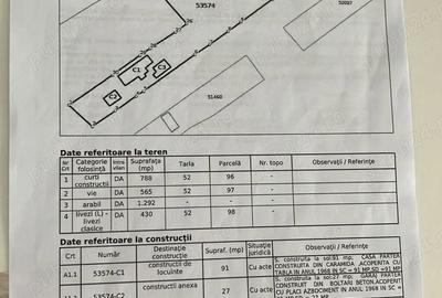 Casă cu 3 camere cu Teren 3075 Mp în Balș - 1