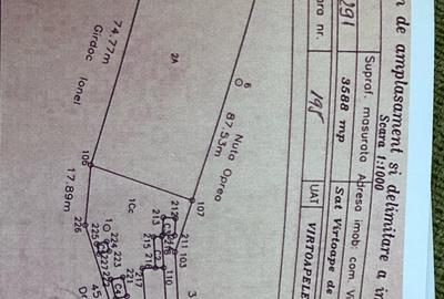 Casă cu 6 camere cu Teren 3588 Mp în Vârtoape - 10