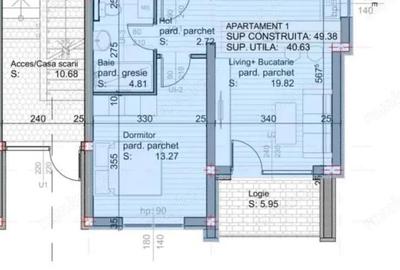 Apartament cu 2 camere decomandat în Central - 3