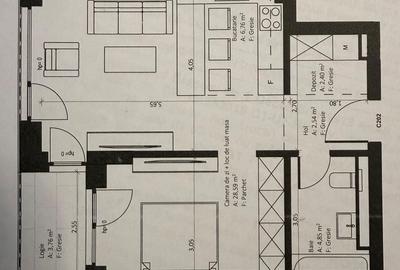Apartament cu 2 camere semidecomandat în Răcădău - 3