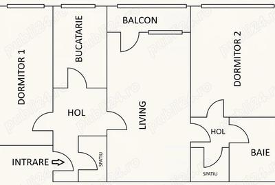 Vand apartament 3 camere Sfantu Gheorghe - 2