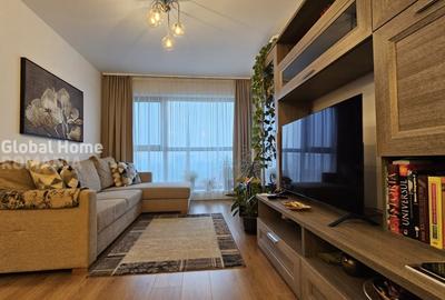 Apartament cu 3 camere semidecomandat, mobilat în Pipera