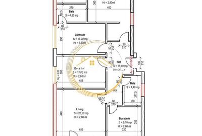 Apartament cu 4 camere decomandat în Theodor Pallady - 7