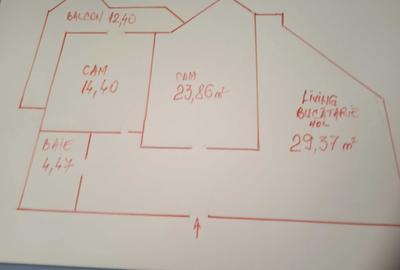 Apartament cu 2 camere decomandat în Central - 2