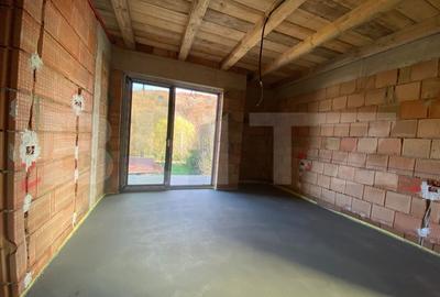 Casa P+E semifinisata cu panouri solare si pompa de caldura zona Roata Faget - 16