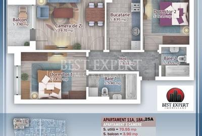 3 Camere Direct Dezvoltator Ideal Familie 3 Camere Direct Dezvoltator Ideal Familie - 3