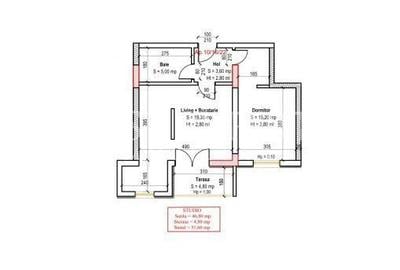 Apartament cu 2 camere în Titan - 1
