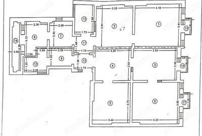 Apartament cu 6 camere decomandat, mobilat în Central - 8