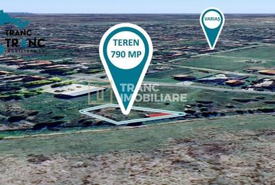 Teren Construcții intravilan de 790 mp, în Variaș - 2