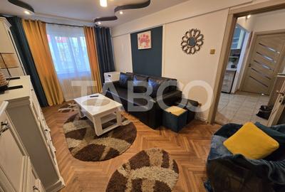 Apartament decomandat 3 camere balcon pivnita lift Vasile Aaron Sibiu - 9
