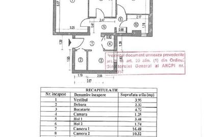 Apartament cu 3 camere decomandat în Berceni