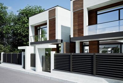 Casă Vila Design Modern & Ferestre PANORAMICE  Hlincea+magazie - 5