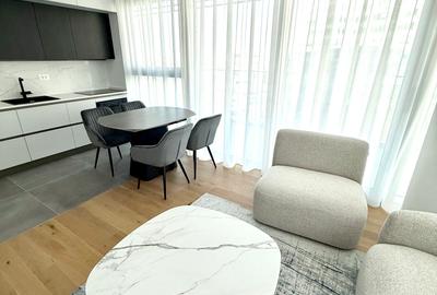 Apartament cu 3 camere semidecomandat, mobilat în Floreasca - 2