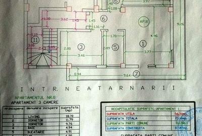 Apartament cu 3 camere decomandat în Bucureștii Noi - 12