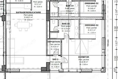 Apartament cu 3 camere decomandat în Central - 1