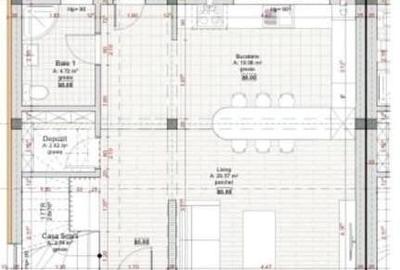 Casa insiruita, 4 camere, 110mp utili, zona Kaufland - Micesti - 2