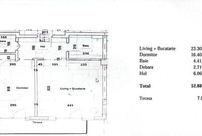 Apartament cu 2 camere decomandat în Central - 2