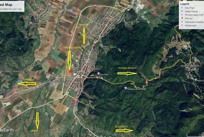 Teren Râșnov pretabil rezidențial - 2