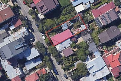 Teren de vânzare – 360 mp, Bucureștii Noi – metrou Laminorului, utilități, casă demolabilă