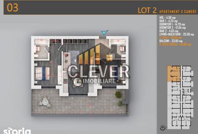 Apartament cu 3 camere în Titan - 7