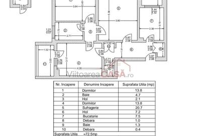 Apartament cu 3 camere în Obor - 12