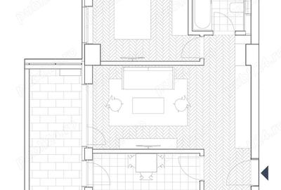 Apartament cu 2 camere decomandat în Nord - 5