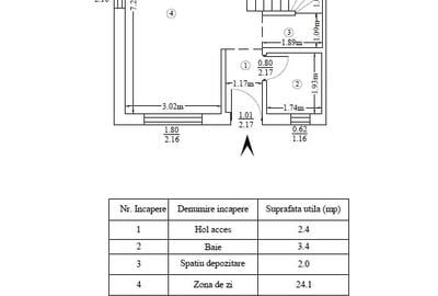 Duplex cu 4 camere cu Canalizare în Bucium - 4