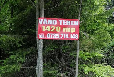 Teren de 1419 mp, în Calea Moroieni - 1