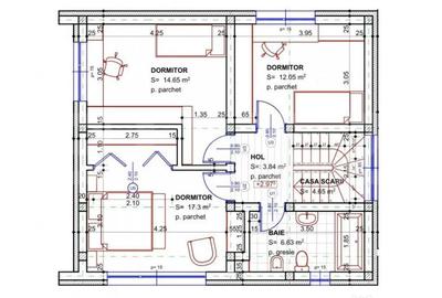 Casă cu 4 camere cu Teren 400 Mp în Chinteni - 6
