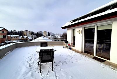 Apartament 2 camere de inchiriat cu terasa 40 mp, Zorilor, zona Sigma - 9