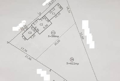 Teren cu Casa Demolabila Sat Praporgescu deschidere 52 ml - 2