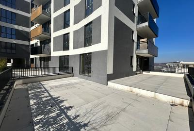 Apartament de 3 camere semifinisat, CF, 88,45 mp util, terasa 80 mp, zona Vivo - 1