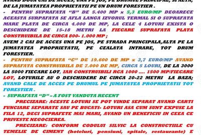 Teren pentru constructii PADURE. Vanzare Colaborare - Inchiriere - 3