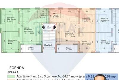 Apartament nou cu 3 camere de vanzare - 4