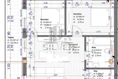 Apartament cu 3 camere+2 terase! - 2